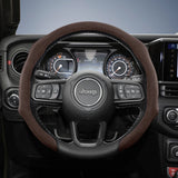 Jeep Premium Suede Steering Wheel Cover