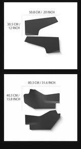 Center Console Side Anti-Kick For Tesla New Model Y Juniper 2025 Launch TPE Cover Mats Rear Console and Underseat Protectors