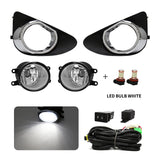 Fog Light DRL Waterproof for Toyota Yaris 2012-2014