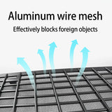 For Tesla Model 3 Highland Model Y Juniper Air-conditioning Inlet Protection Aluminum Dustproof Air Vent Grille Cover Car Int