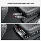 Under Seat Storage Box for Tesla Model Y Launch 2025 Juniper Car Organizer Case Drawer Tray Accessories Car Accessory Smabee