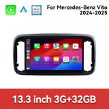 Android 15 Multimedia Head Unit for Mercedes Benz Vito 2024–2025