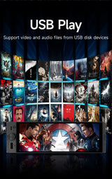 6.28-Inch Single Din Multimedia Player for Universal Vehicles