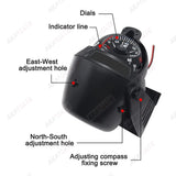 Spherical LED Marine Compass for Boat RV Universal