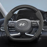 Suede Carbon Fiber Wheel Cover for Hyundai Tucson Kona
