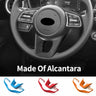 For Kia K3 Forte Cerato (2019-2021) Steering Wheel Cover + Gear Shift Boot Interior Tuning Accessory Set