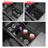 Lincoln Nautilus 2026 Cup Holder Accessory With Silicone Anti-Dirt Pad Phone Charging And Anti-Slip Cover Car Interior Access