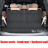 For DENZA B8 Leopard 8 2025 2026 Car TPE Rear Trunk Mat Liner Cargo Waterproof Boot Mat Floor Tray Storage Pad Accessories Ca