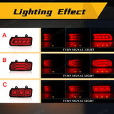 LED Rear Bumper Light Dynamic Turn Signal for Honda CRV 2015-2016 LED Ambient Light MAGIC COLORM