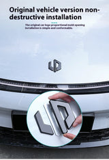 For Leapmotor C10 Car Blackening Modification Logo Letters Front Rear Badges Modification Sticker Car Interior Accessory OEM