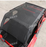 Mesh Roof Sunshade for Jeep Wrangler JK 4-Door 2007-2017