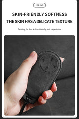 Suede Car Key Case Cover for Aito M9 2024 Car Key Protective Shell Accessories