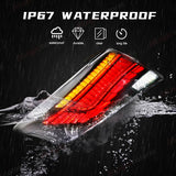 Tail Light Assembly Dynamic Signal for Toyota Vios 2014-2018 Car Interior Accessory MAGIC COLORM