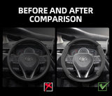 Suede Carbon Fiber Cover for Toyota Corolla RAV4 Car Interior Accessory Hocasen