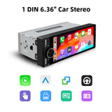 6.36-Inch Wireless CarPlay Android Auto 1-DIN Multimedia Player Android Head Unit LEXXSON