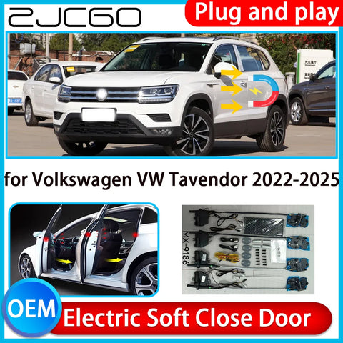 Electric Soft Close Door Kit for Volkswagen Tavendor 2022–2025 Car Interior Accessory ZJCGO Default Title