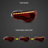 Sequential LED Tail Lights for Toyota 86/BRZ 12-20 LED Ambient Light vland