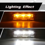 LED Fog Light DRL Assembly for Toyota Tacoma 2024 Fog Light Assembly MAGIC COLORM Dual Colors