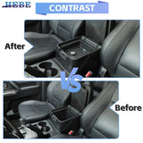 Armrest Lock Box Secure Storage for Mitsubishi Pajero Car Interior Accessory HEBE