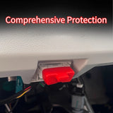 For Geely Xingyuan EX2 eMAS 5 OBD Silicone Protection Cover Diagnostic Interface Car Electrical Accessory OEM
