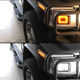 LED Bumper Lights Switchback DRL for Hummer H2 2003-2009