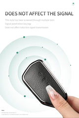 Goatskin Car Key Case Cover for Volkswagen Golf 8 MK8 ID.3 ID.4 Cupra Skoda Octavia A8 SEAT Leon MK4 2020 2021 Formentor Tarraco