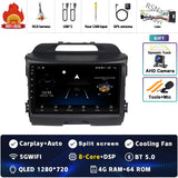 Android 15 2K Multimedia Navigation for Kia Sportage 3 2010-2016