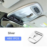 Carbon Fiber Interior Trim Kit for Volvo XC40 Car Interior Accessory LINGLUYANG silvery
