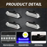 4-Piece Front Grille Lights for Toyota Tacoma 2024 LED Ambient Light MAGIC COLORM