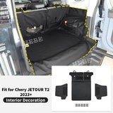 Tailgate Pet Mat Trunk Isolation Chery Jetour T2 Car Interior Accessory HEBE