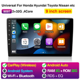 Android 13 Head Unit Universal CarPlay Auto 13.3 Inch