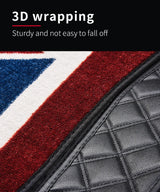 Luxury Leather Floor Mats for Smart 453 Fortwo (2 Pcs)