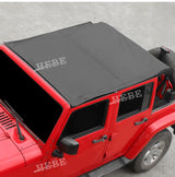 Soft Nylon Roof Sunshade for Jeep Wrangler JK 2007-2017