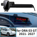 Wireless Charging Phone Mount for ORA 03 GT 2021–2025 Car Phone Holder CATUSIKI