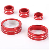 Center Console Knob Ring for Chevy Silverado 2007-2013
