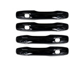 Black Glossy Door Handle Covers for Volvo XC60 Car Interior Accessory LINGLUYANG