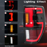Tail Lights LED Smoked for Ford Ranger 2012-2022 Car Interior Accessory MAGIC COLORM