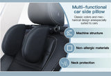 Car Headrest Pillow Guardian Pro 180° Swivel Neck Cradle with Memory Foam Travel Sleep Support for Kids Adults Car Interior A