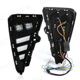 3-Color LED DRL Fog Lights for Proton X50 2021-2023 Car Interior Accessory MAGIC COLORM