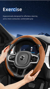 Sports Suede Steering Cover for Volvo Series