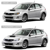 Headlights LED Reflective for Subaru Impreza 08-14 Car Interior Accessory Vland