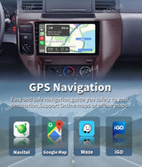 Android 15 Navigation Head Unit for Nissan Patrol Y61 2004–2011