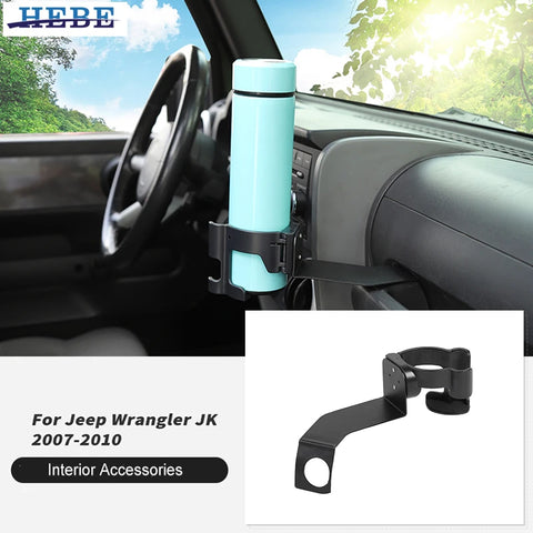 Water Cup Phone Holder Rack for Jeep Wrangler JK Car Interior Accessory HEBE