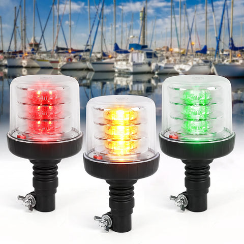 Amber Warning Strobe Light Beacon for Trucks Trailers LED Ambient Light MAGIC COLORM
