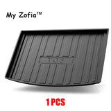 Car rear trunk mat For Leapmotor T03 2024 2025 Car TPE Styling Cargo Mat Boot Liner Anti-slip Carpet Protector Accessories Ca