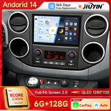 9-Inch Android Multimedia Player for Citroen Berlingo 2008–2019 Android Head Unit JIUYIN
