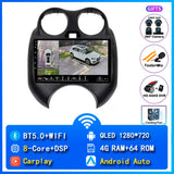 Android 14 Multimedia GPS Navigation for Nissan March 2010-2013