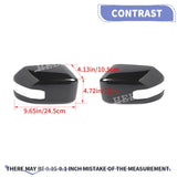 Red ABS Mirror Cover for Jetour Traveler T2 2023