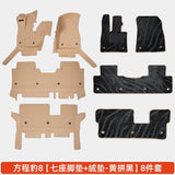 For Leopard 8 BYD Formula Leopard 8 Car Full Carpet Floor Mats Double Layer Waterproof Soft Fleece Foot Mat Interior
