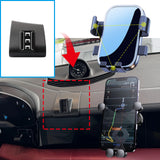 Screen-Mounted Fast Charging Phone Holder for Porsche Taycan Car Phone Holder CATUSIKI